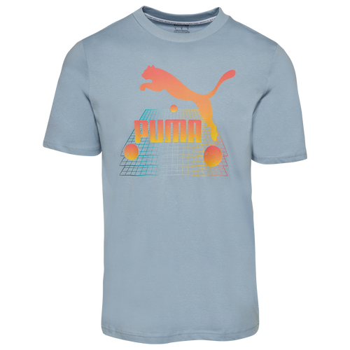 

PUMA Mens PUMA Dreamscape T-Shirt - Mens Blue/Multi Size XXL