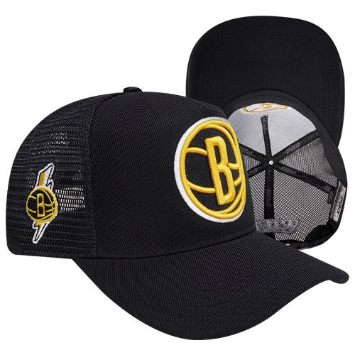 

Pro Standard Pro Standard Nets Tour Yellow Trucker - Adult Black/Yellow/White Size One Size