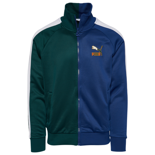 Puma The Mascot T7 College Jacket Evergreen - L