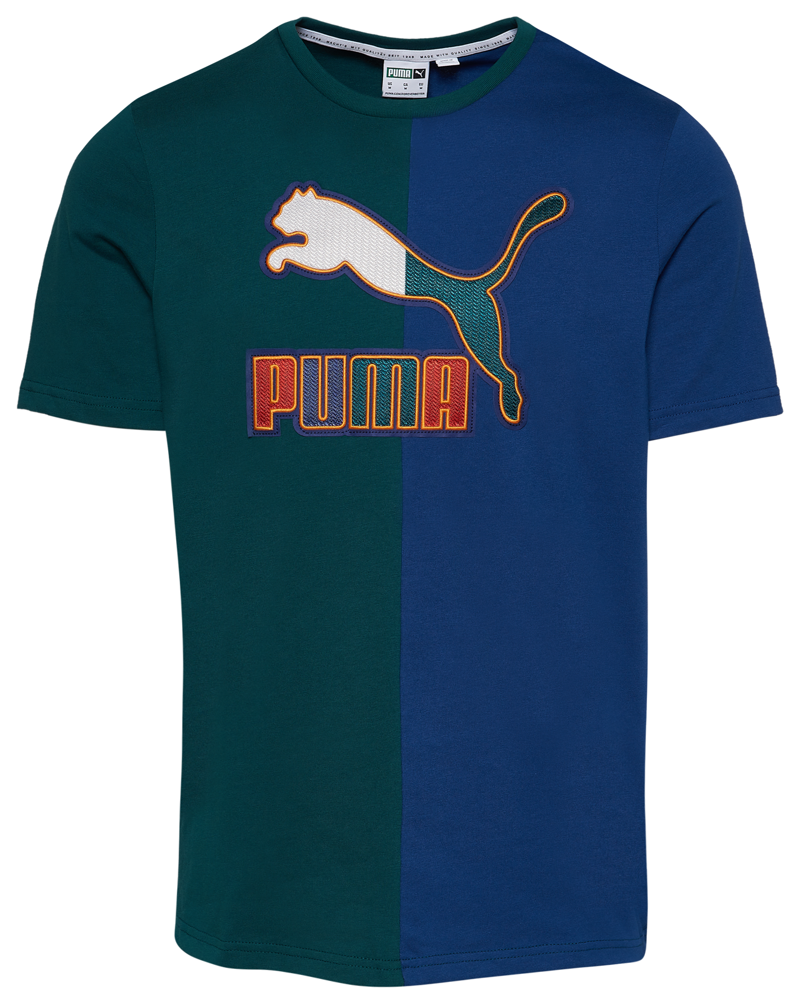 Puma Classic T7 Logo Crew Fleece Shirt for Men