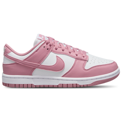 Women's - Nike Dunk Low Next Nature  - White/Elemental Pink