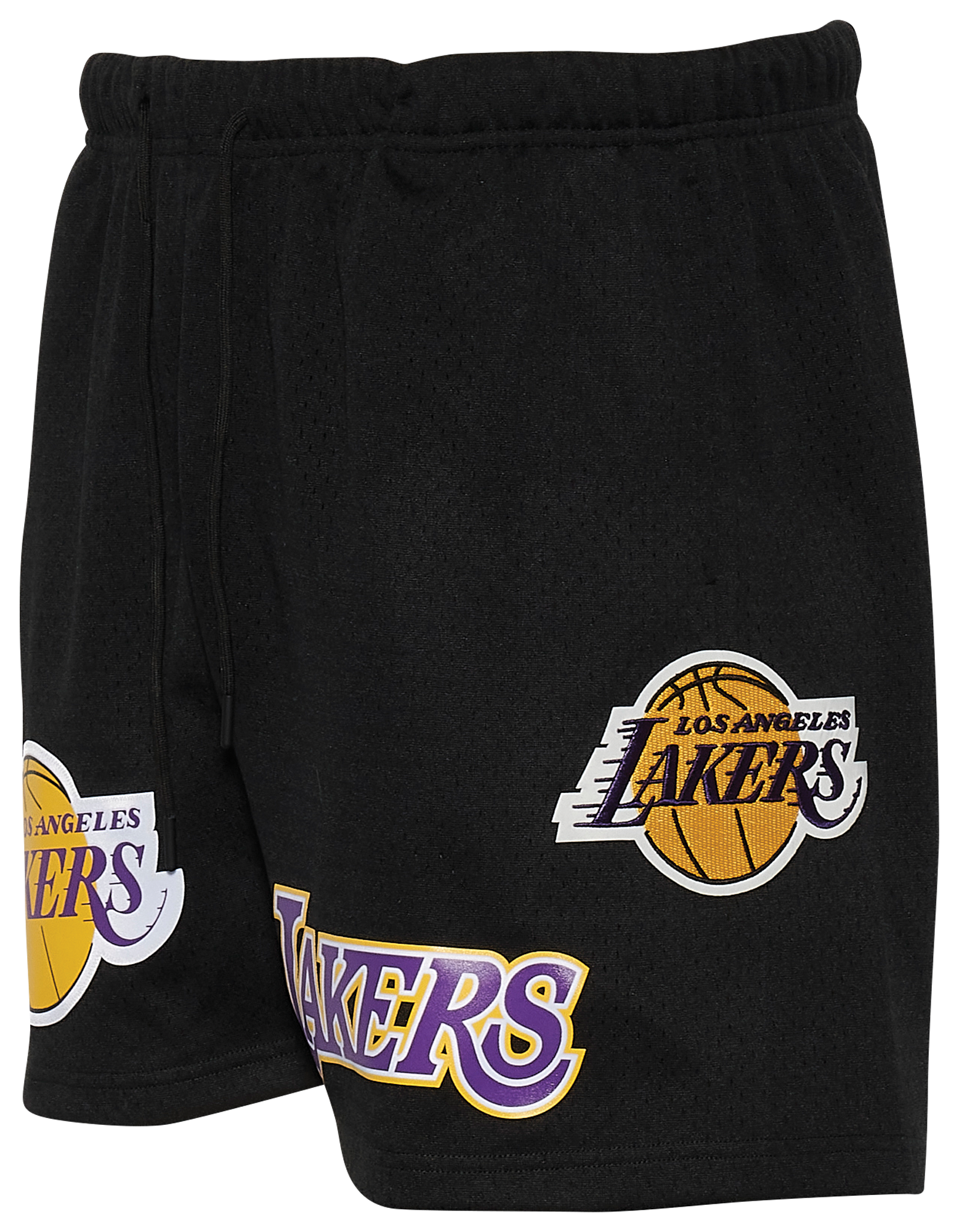 Men's Black Lake Superior State Lakers Pocketed Shorts