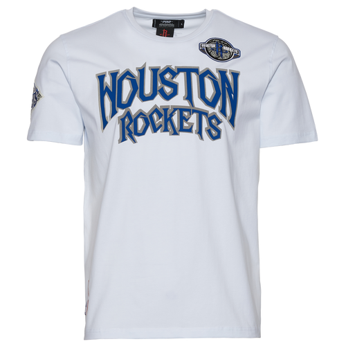 

Pro Standard Mens Pro Standard Rockets Cement SJ T-Shirt - Mens White/White Size L