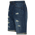 CSG Fray Away Denim Shorts - Men's Dark Indigo