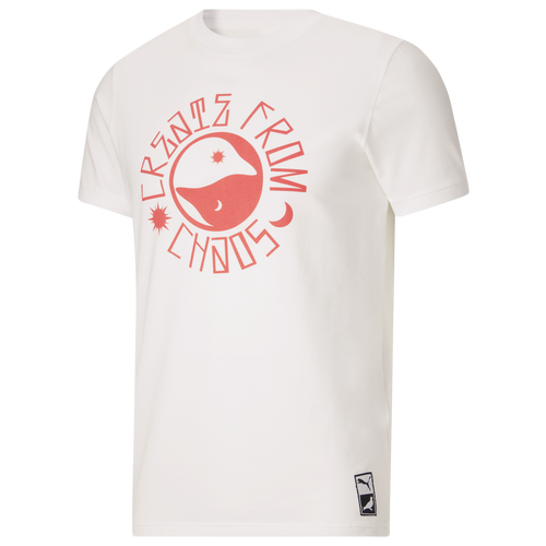 

PUMA Mens PUMA Staple Iconic T7 T-Shirt - Mens White Size XXL
