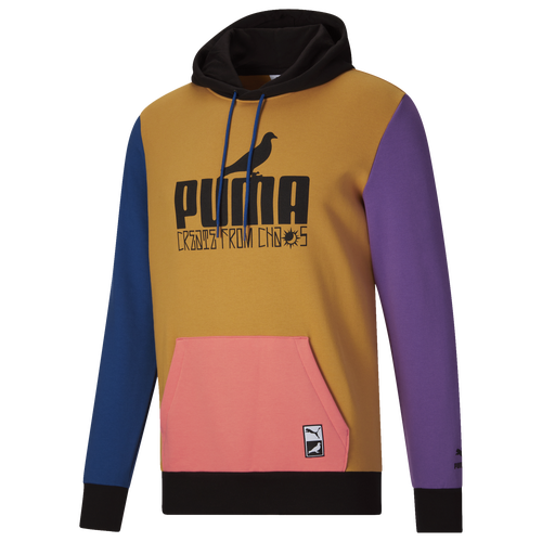 

PUMA Mens PUMA Staple CB Hoodie - Mens Honey Mustard/Multi Size S