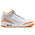 Jordan Air Jordan Retro 3  - Women's White/Orange