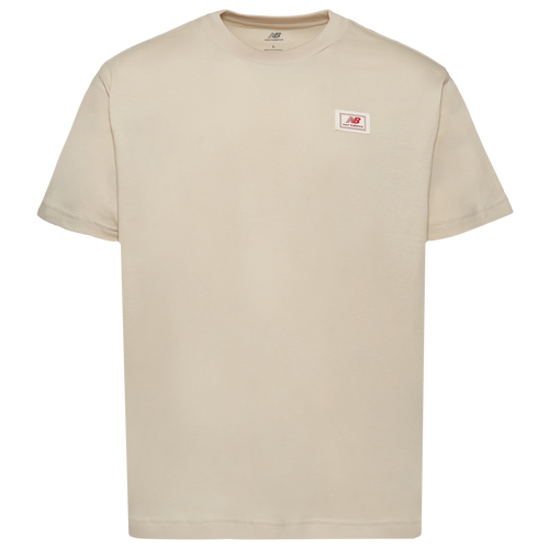 New Balance Woven Label T-Shirt - New Balance Timberwolf