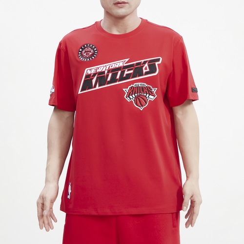 

Pro Standard Mens Pro Standard Knicks Varsity Red T-Shirt - Mens Red/Red Size XL