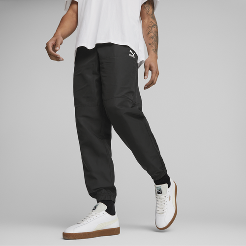 Puma Mens  Woven Cargo Pants In Black/white