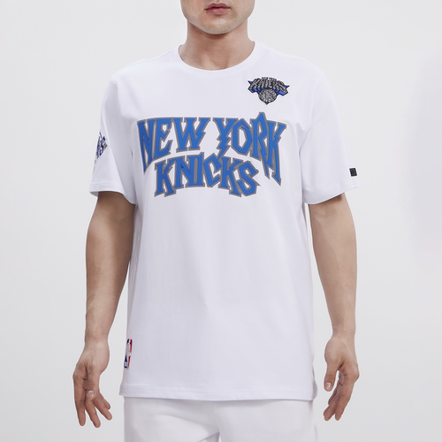 

Pro Standard Mens Pro Standard Knicks Cement SJ T-Shirt - Mens White/White Size XL