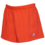 Champion Classic Fleece Shorts - Women's Orange/White