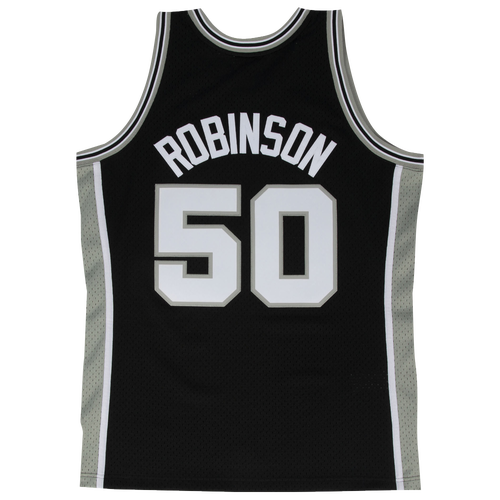 

Mitchell & Ness Mens David Robinson Mitchell & Ness Spurs Swingman Jersey - Mens Black Size L