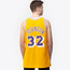 Mitchell & Ness Lakers Swingman Jersey - Men's Yellow/Purple