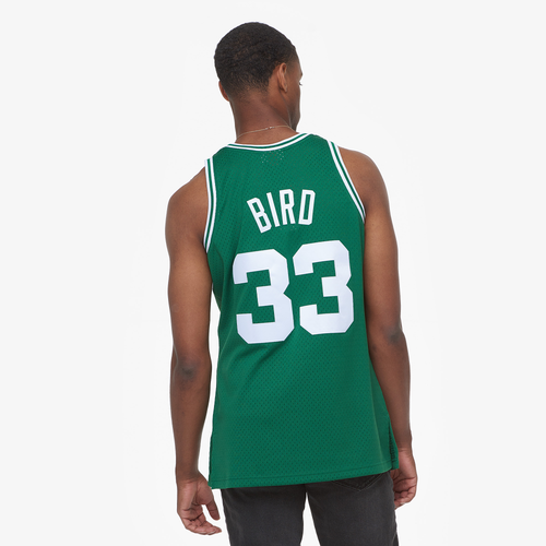 

Mitchell & Ness Mens Larry Bird Mitchell & Ness Celtics Swingman Jersey - Mens Green Size M