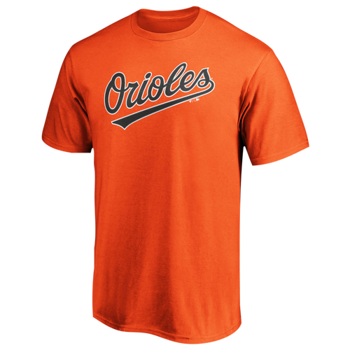 

Fanatics Mens Baltimore Orioles Fanatics Orioles Official Wordmark T-Shirt - Mens Orange Size L