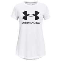 Under Armour Sportstyle logo t-shirt in black