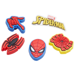 Boys' Grade School - Crocs Jibbitz Spider Man 5 Pack - Multi