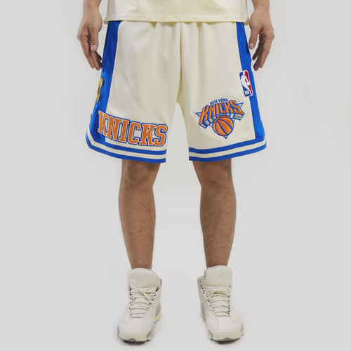 

Pro Standard Mens Pro Standard Knicks Champ 2.0 Shorts - Mens Tan/Red Size 3XL