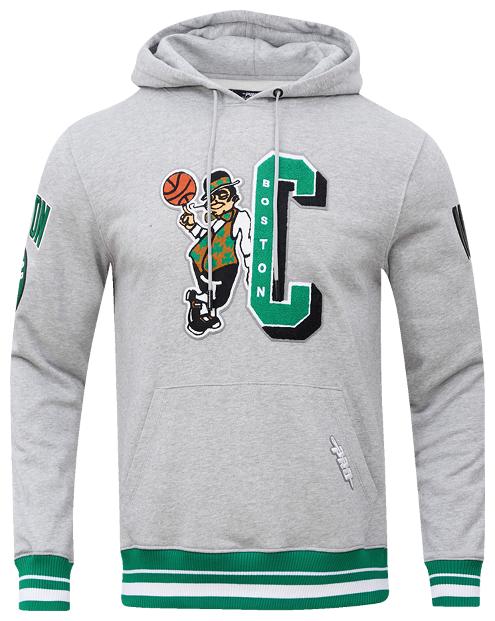 Pro Standard CELTICS MASH UP RIB FLC PO HOODIE - Men's