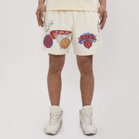 Mitchell & Ness Mens Knicks CNY Shorts - Navy/Gold Size S