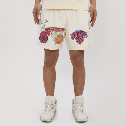 

Pro Standard Mens Pro Standard Knicks Champ 2.0 Woven Shorts - Mens Tan/Tan Size S