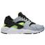 Nike Huarache Run - Boys' Grade School Wolf Grey/Electric Green/White