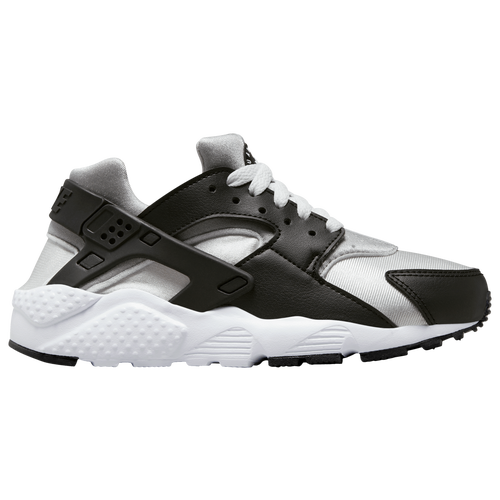 

Boys Nike Nike Huarache Run - Boys' Grade School Shoe Black/White/Neutral Grey Size 04.0