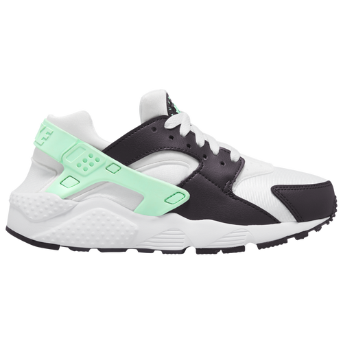 

Nike Girls Nike Huarache Run - Girls' Grade School Running Shoes White/Mint Foam Size 7.0