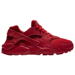 Boys' Grade School - Nike Huarache Run - University Red/University Red/University Red