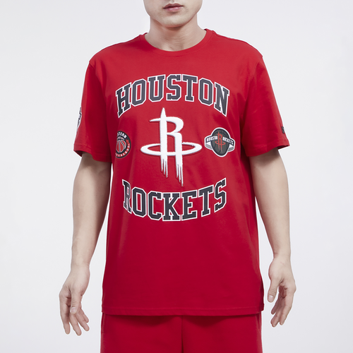 

Pro Standard Mens Pro Standard Rockets Graphic SJ T-Shirt - Mens Red/Red Size XL