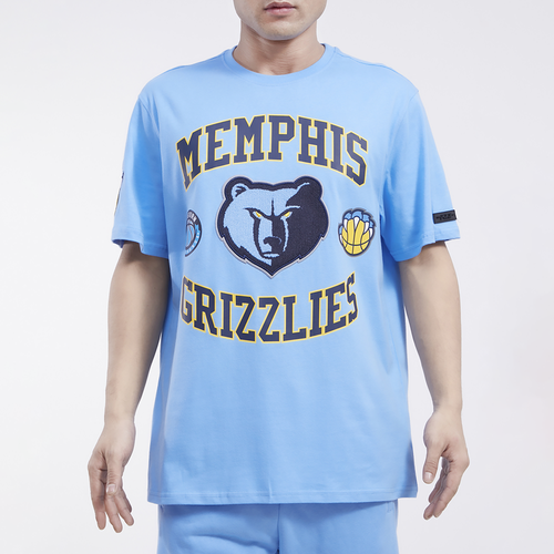 

Pro Standard Mens Pro Standard Grizzlies Graphic SJ T-Shirt - Mens University Blue/University Blue Size L