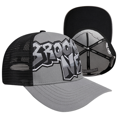 Pro Standard Mens Brooklyn Nets  Nets Graffiti Trucker Hat In Grey/black