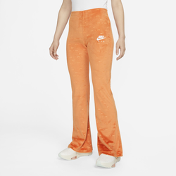 Women's - Nike Air Velour Pants - Spice/White