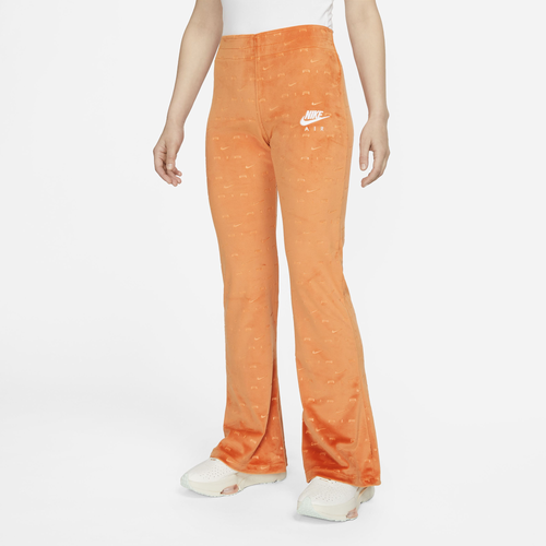 

Nike Womens Nike Air Velour Pants - Womens Spice/White Size XL