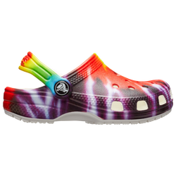 Boys' Grade School - Crocs Classic Tie-Dye Graphic Clog - Multi