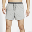 Nike 5" Flex Stride Shorts - Men's Iron Grey Heather/Reflective Silver