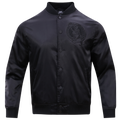 Pro Standard BOSTON CELTICS SATIN JACKET - Pro Standard Triple Black