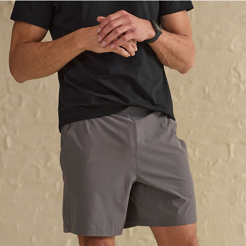 

CSG Mens CSG 7" Everyday Woven Shorts - Mens Grey Size L