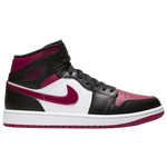 Black/Noble Red/Blanc- Jrdn Aj 1 Mid-bk/rd/wh