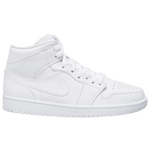 White/White/White- Jrdn Aj 1 Mid-wh/wh