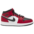 Jordan AJ 1 Mid - Jordan Black/Gym Red