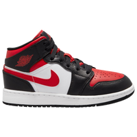 Black/Fire Red/White