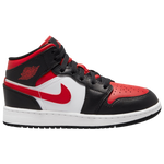 Black/Fire Red/White