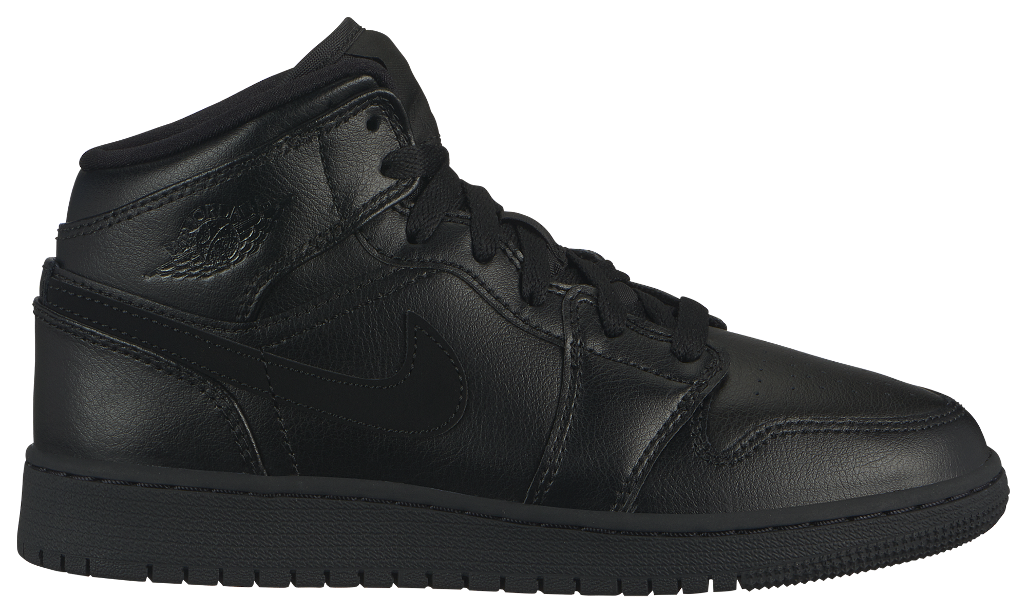 all black infant jordans