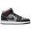 Jordan AJ 1 Mid  - Boys' Grade School Grey/Gym Red/Black