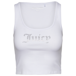 Women's - Juicy Couture Bling Tank - White