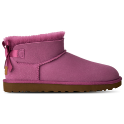 Women's - UGG Ultra Mini Bailey Bow - Dark Winterberry