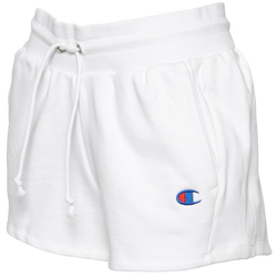 Women's - Champion Reverse Weave Shorts - White