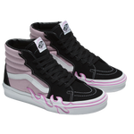 Purple/Black/White